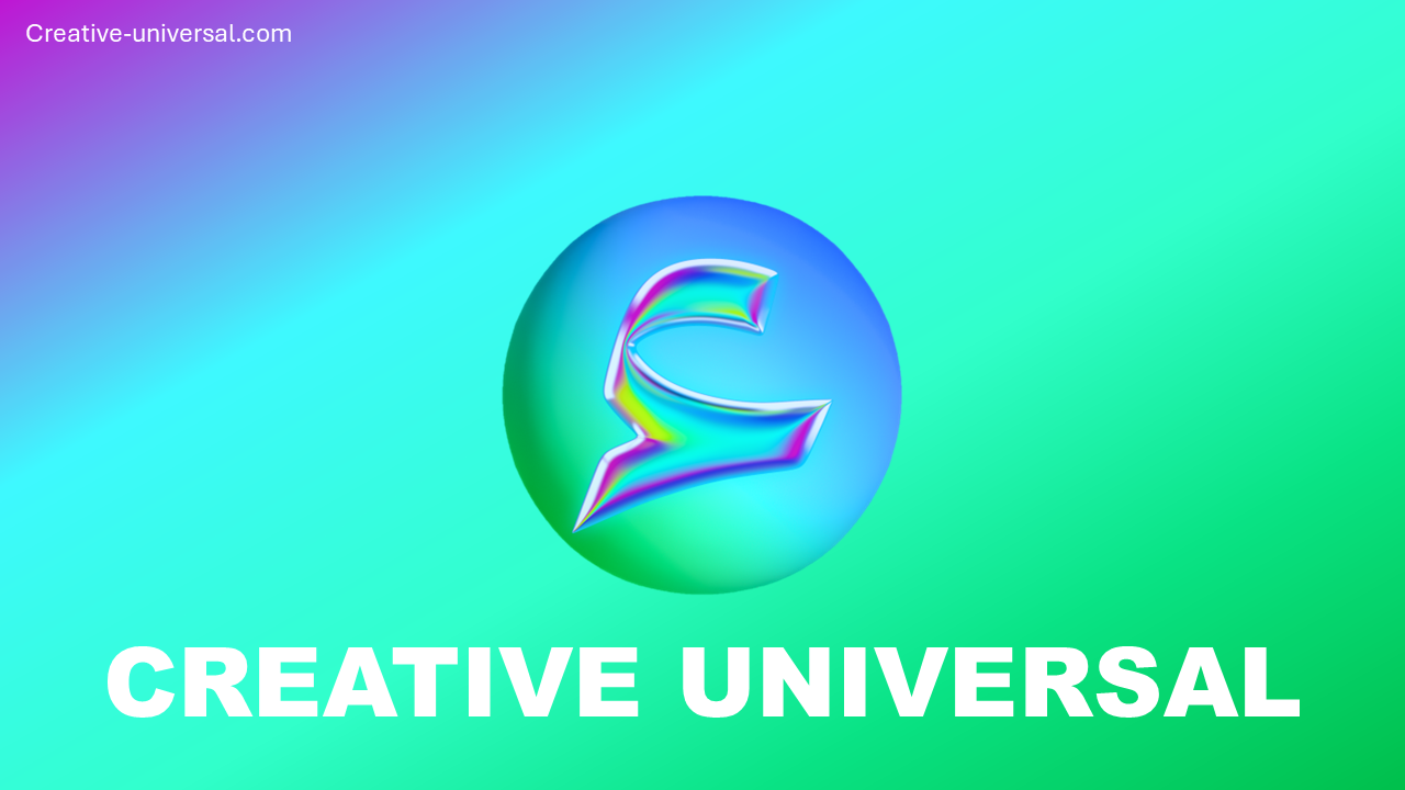 Colorful Creative Universal logo artwork
